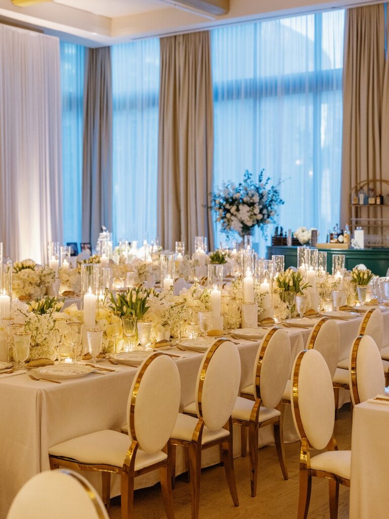Tampa EDITION wedding ballroom reception space