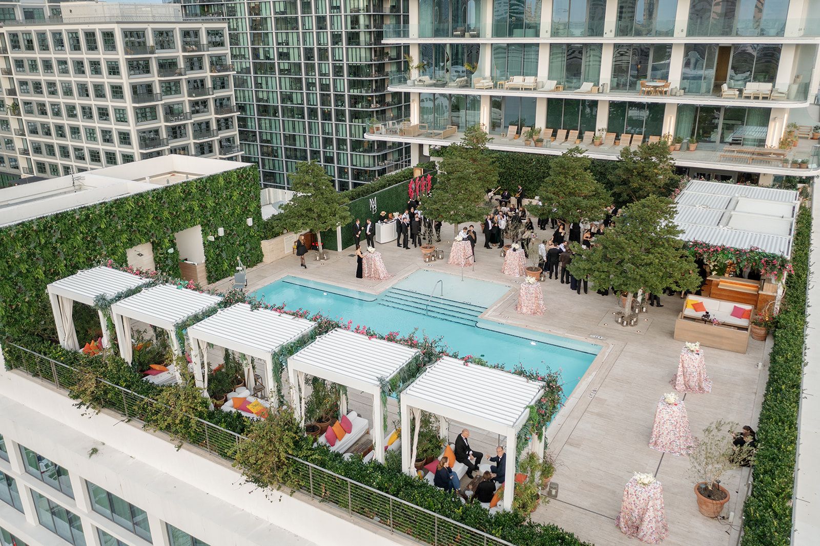 tampa wedding venue with rooftop event space